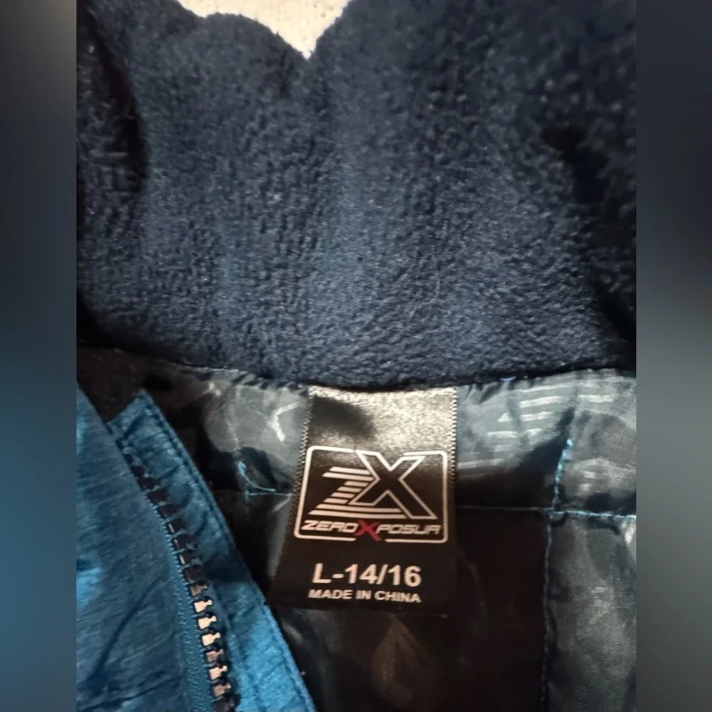 ZeroXposur Kids Blue  puffer Jacket
